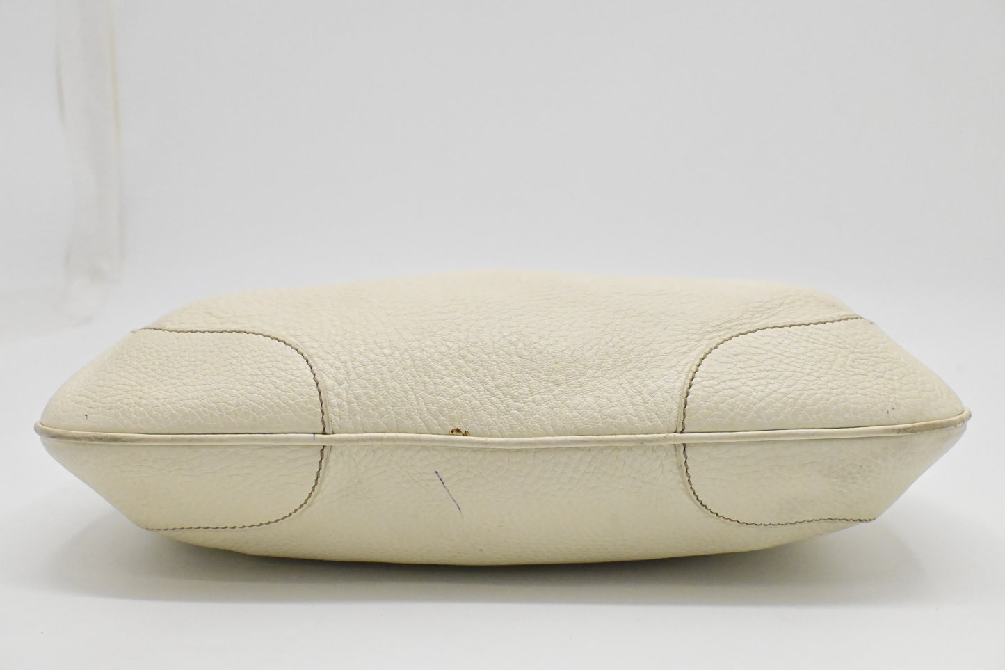 Prada Hobo Bag in White Leather