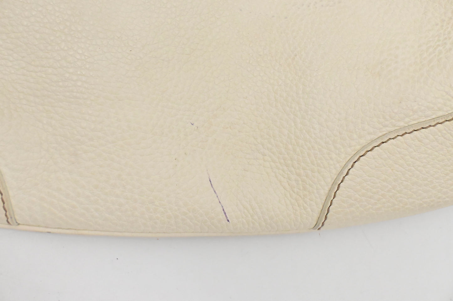 Prada Hobo Bag in White Leather
