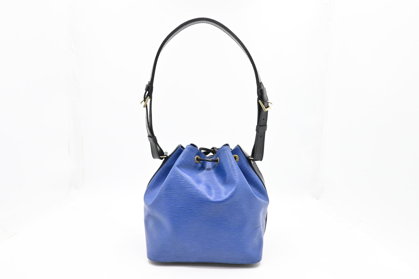 Louis Vuitton Petit Noe in Blue Epi Leather
