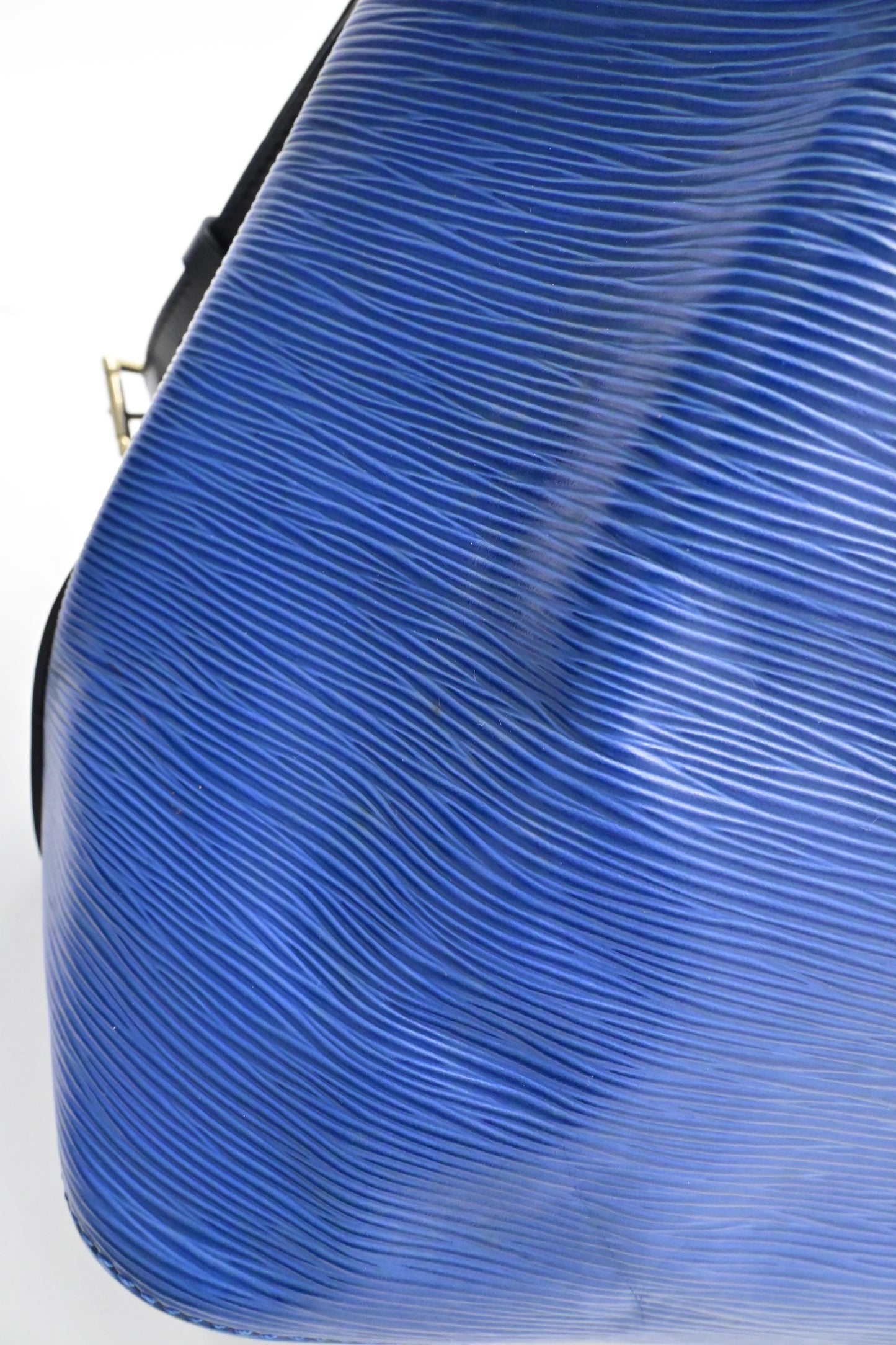 Louis Vuitton Petit Noe in Blue Epi Leather
