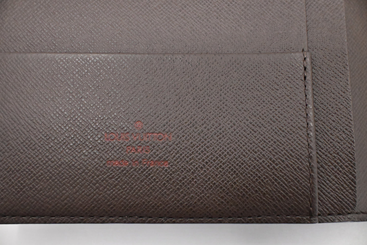 Louis Vuitton Agenda GM in Damier Ebene Canvas