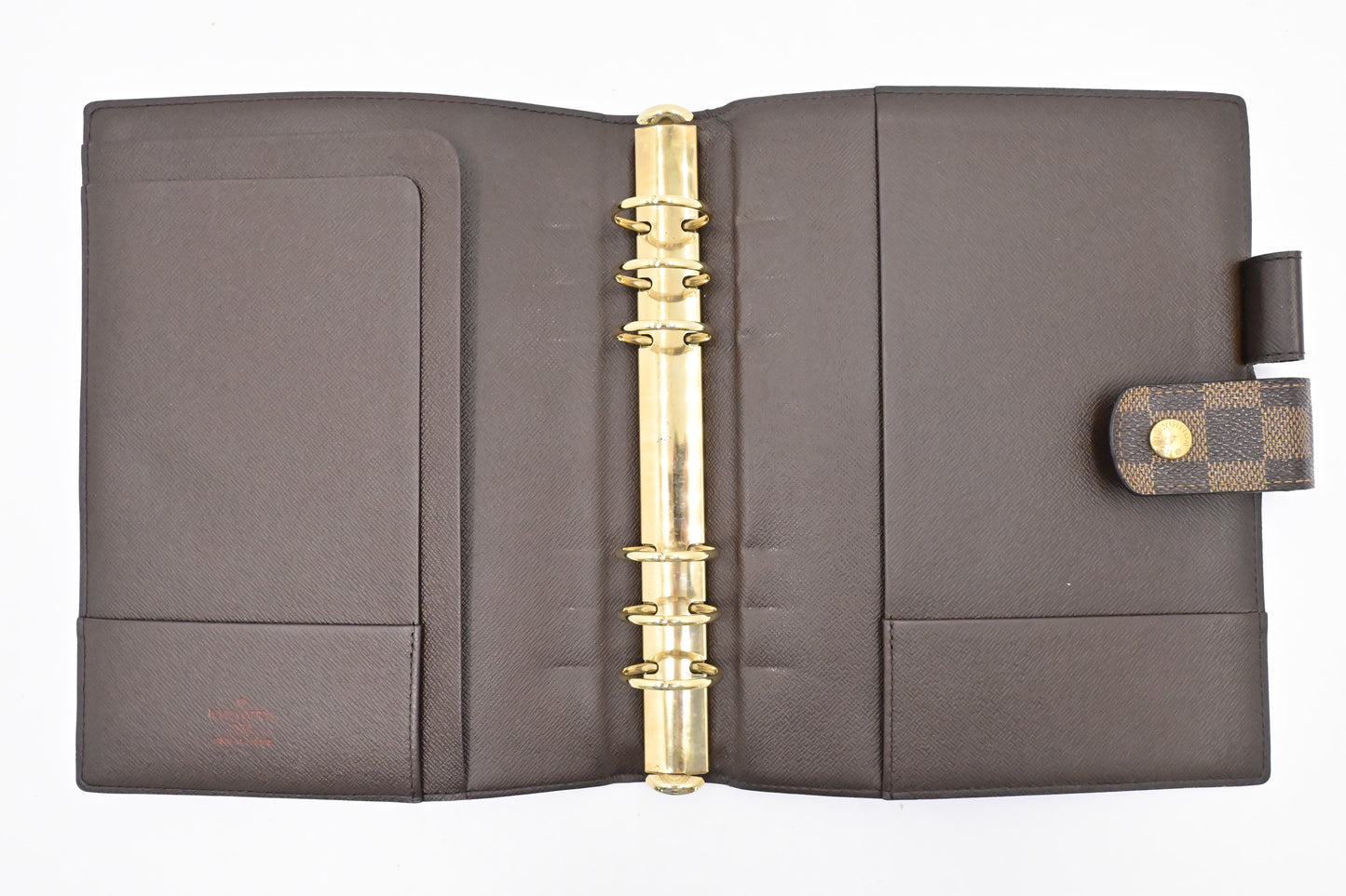 Louis Vuitton Agenda GM in Damier Ebene Canvas
