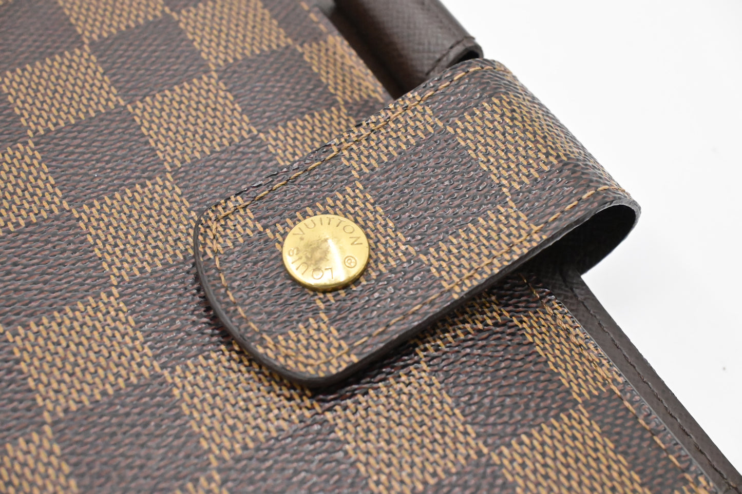 Louis Vuitton Agenda GM in Damier Ebene Canvas