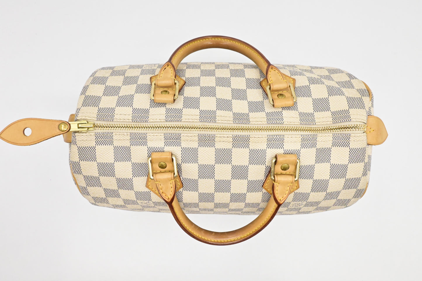 Louis Vuitton Speedy 30 in Damier Azur Canvas