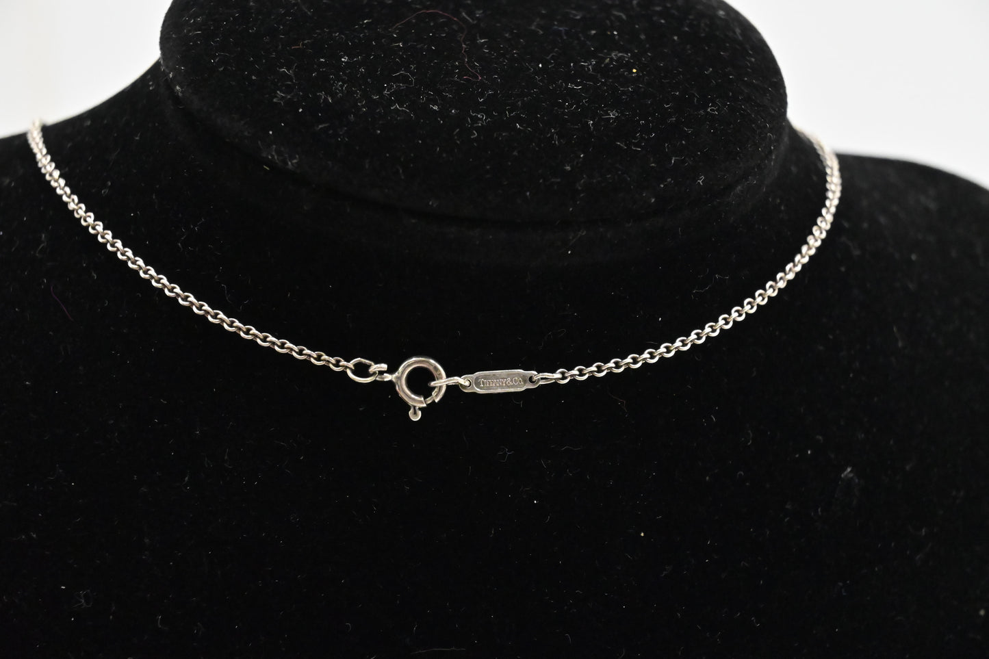 Tiffany & Co. Heart Bow Necklace in Sterling Silver & 18K Gold