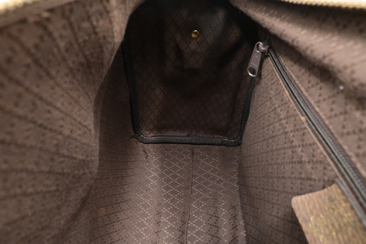 Gucci Boston Bag in Brown Leather
