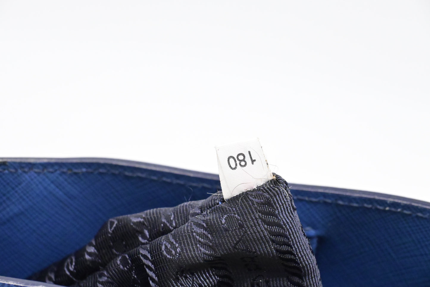 Prada Galleria in Blue Saffiano Leather