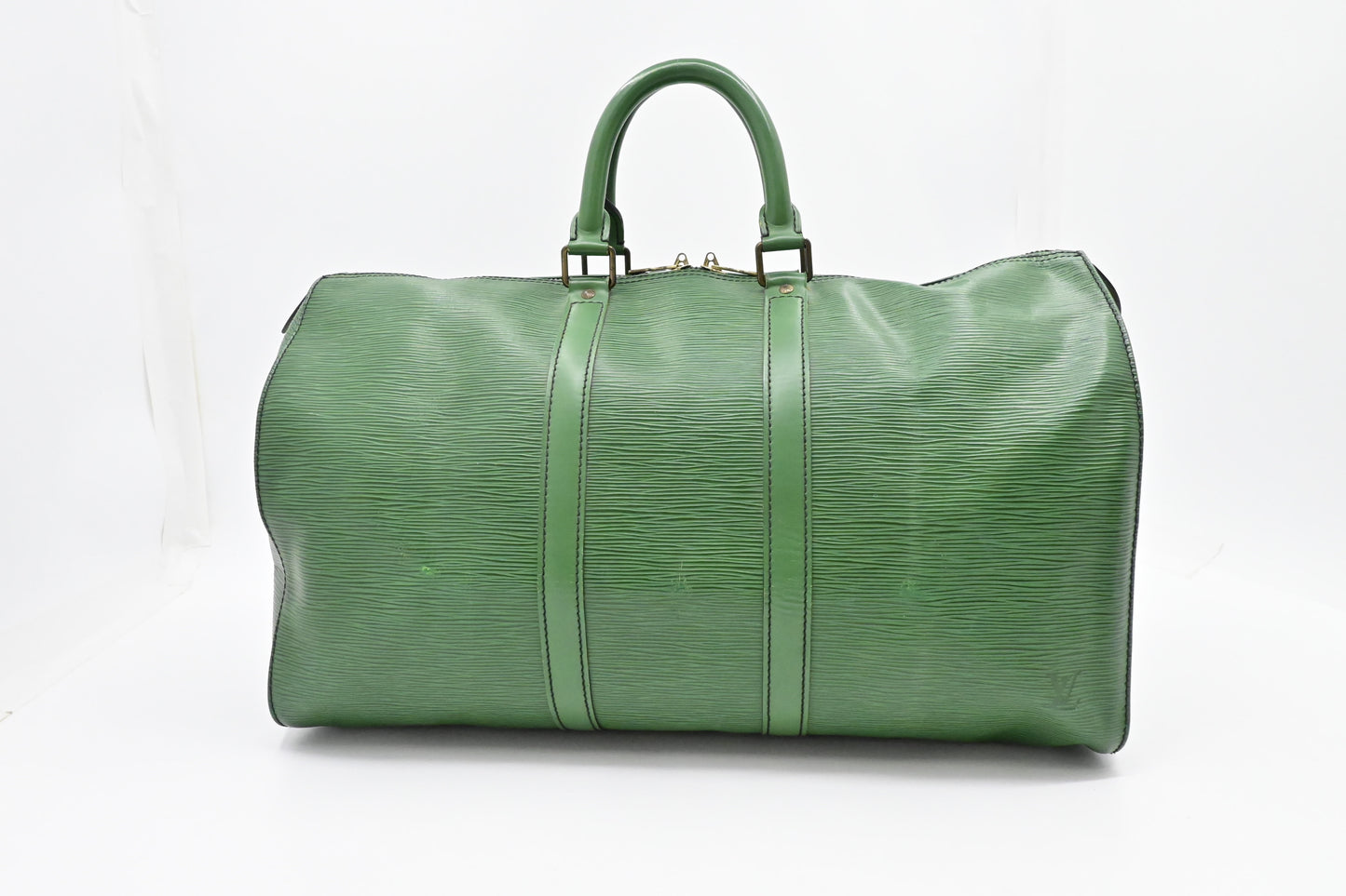 Louis Vuitton Keepall 45 in Green Epi Leather