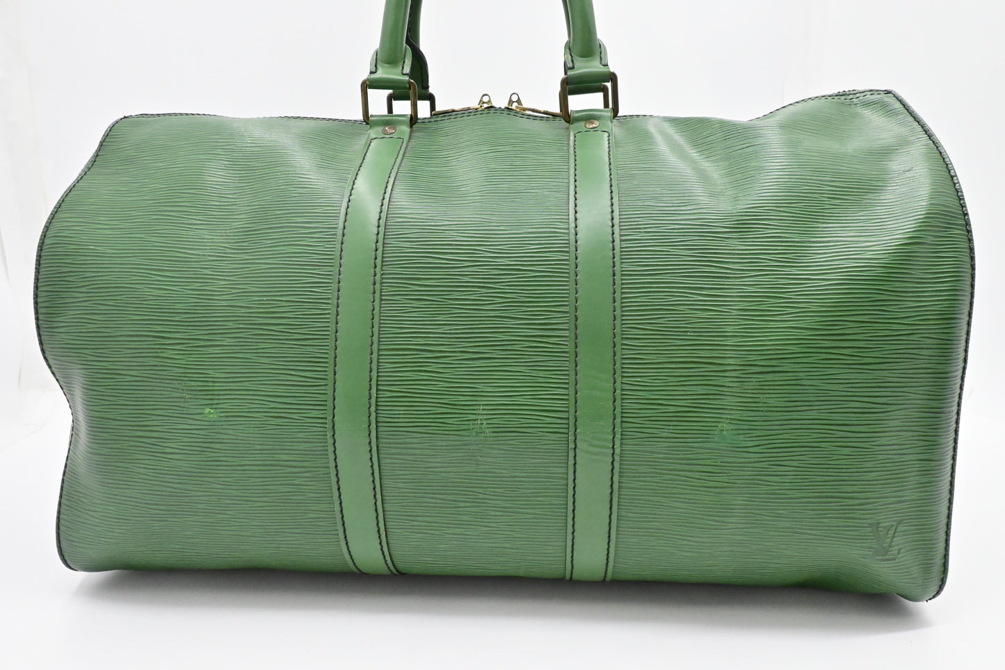 Louis Vuitton Keepall 45 in Green Epi Leather