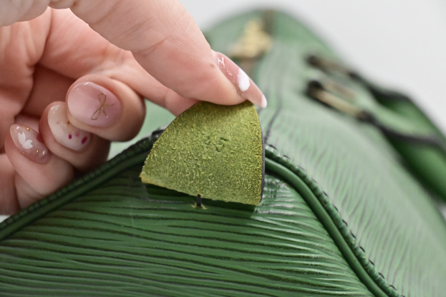 Louis Vuitton Keepall 45 in Green Epi Leather