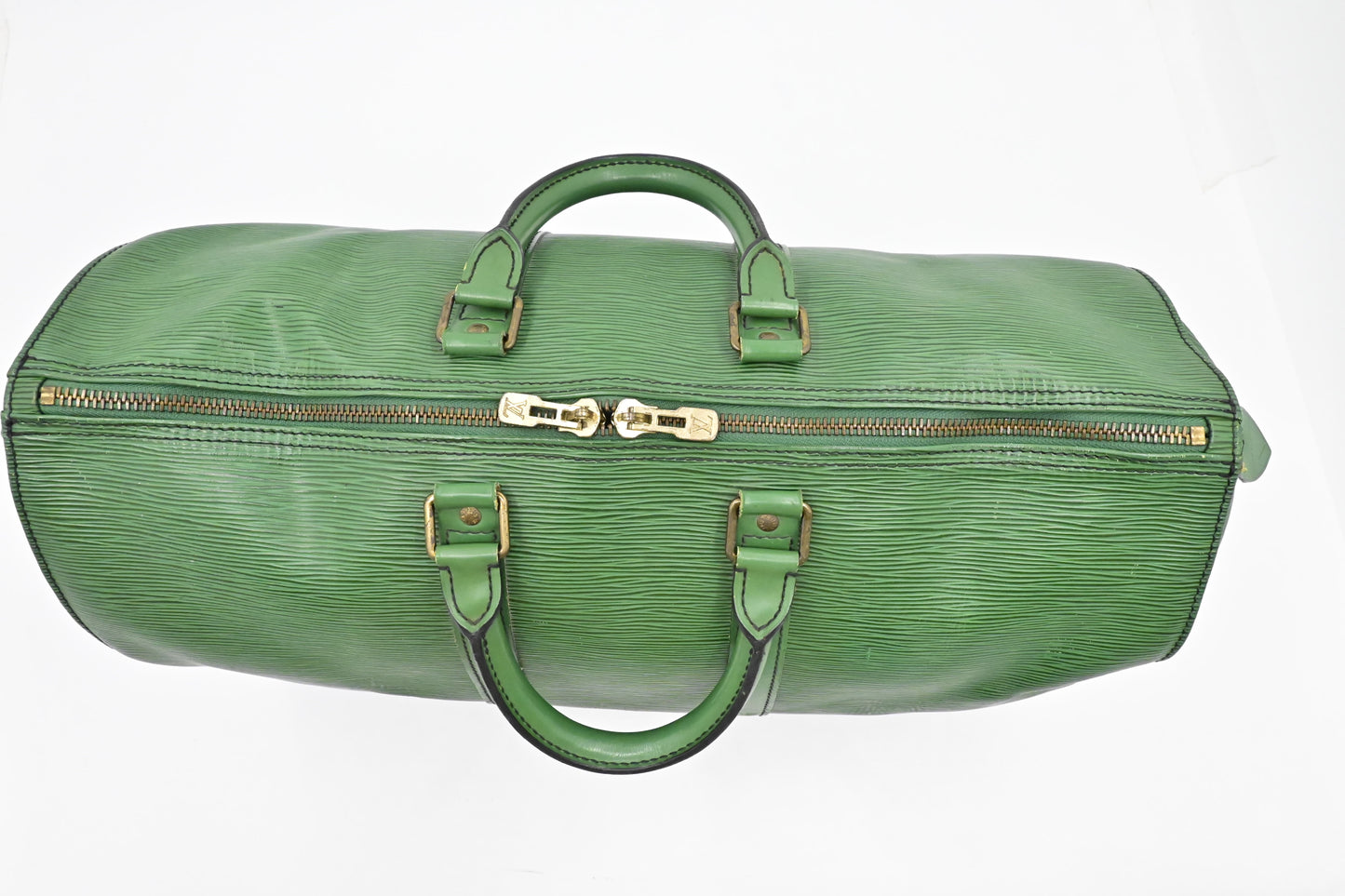 Louis Vuitton Keepall 45 in Green Epi Leather