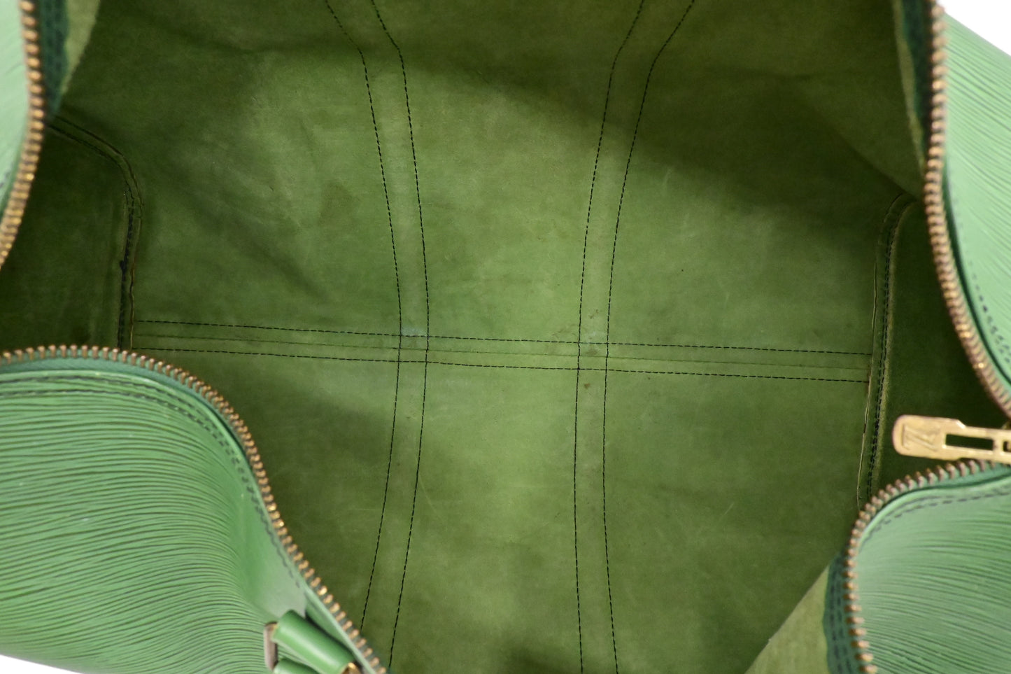 Louis Vuitton Keepall 45 in Green Epi Leather