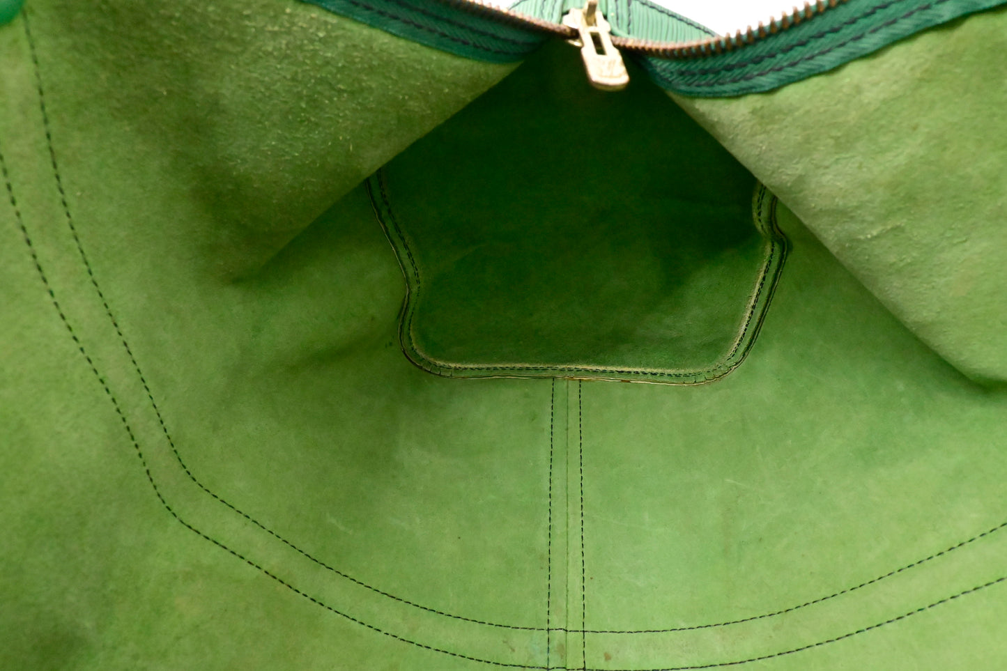 Louis Vuitton Keepall 45 in Green Epi Leather