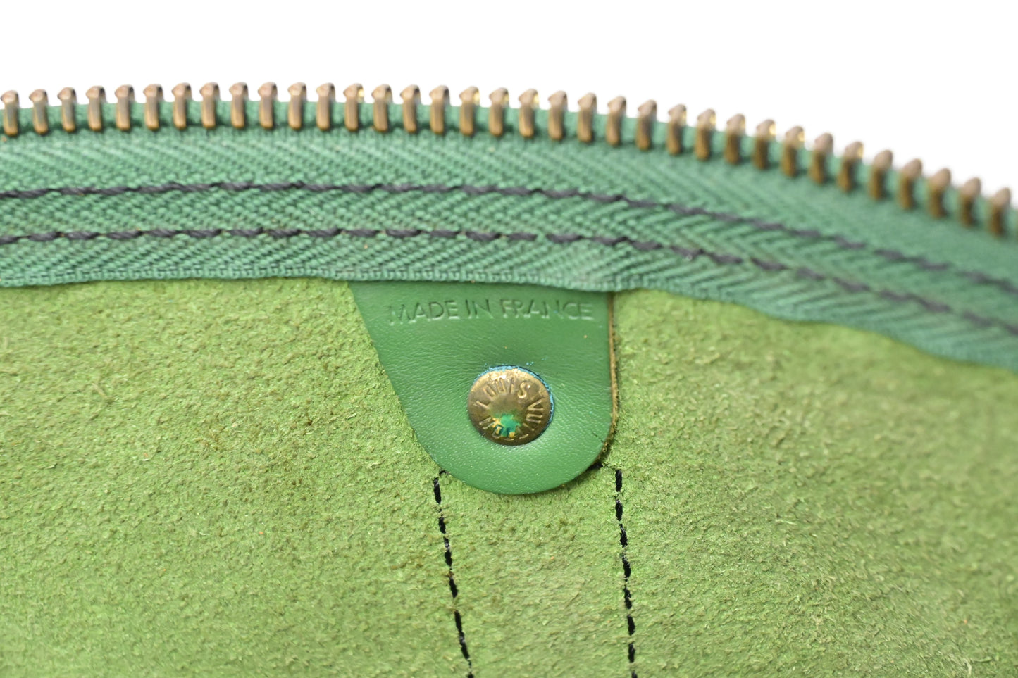 Louis Vuitton Keepall 45 in Green Epi Leather