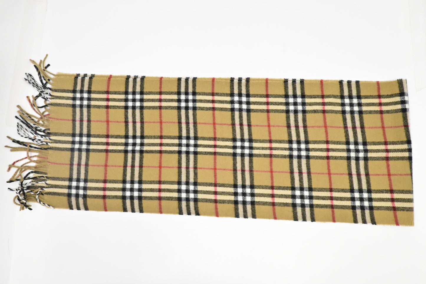 Burberry Scarf in Beige Lambswool