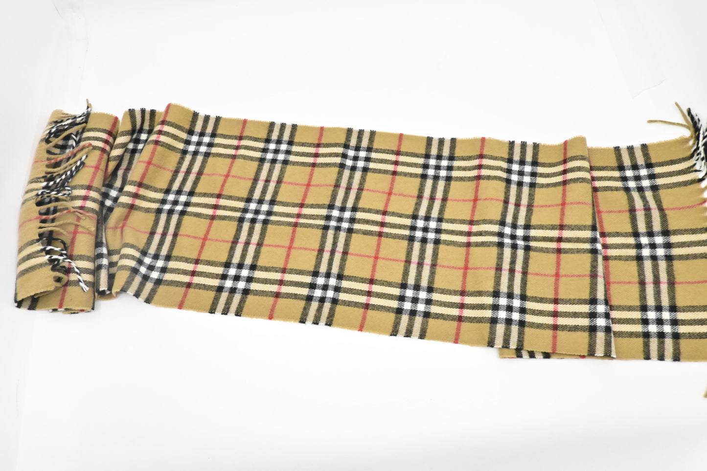 Burberry Scarf in Beige Lambswool