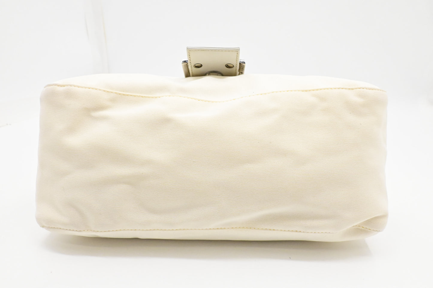 Fendi Mama Baguette in Cream Canvas