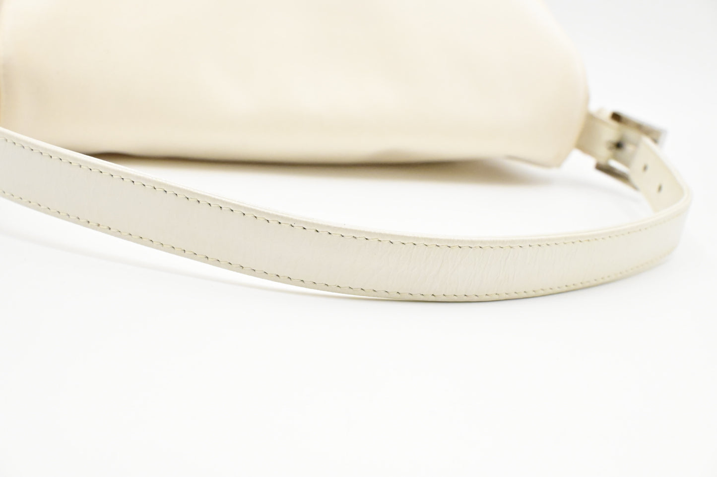 Fendi Mama Baguette in Cream Canvas