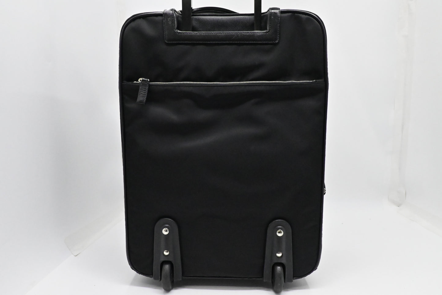 Prada Suitcase in Black Nylon Canvas