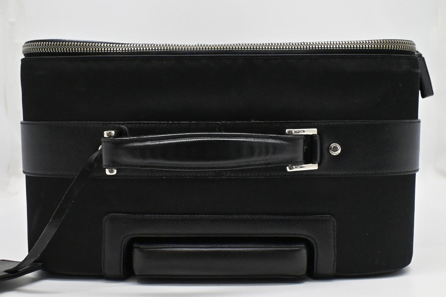 Prada Suitcase in Black Nylon Canvas