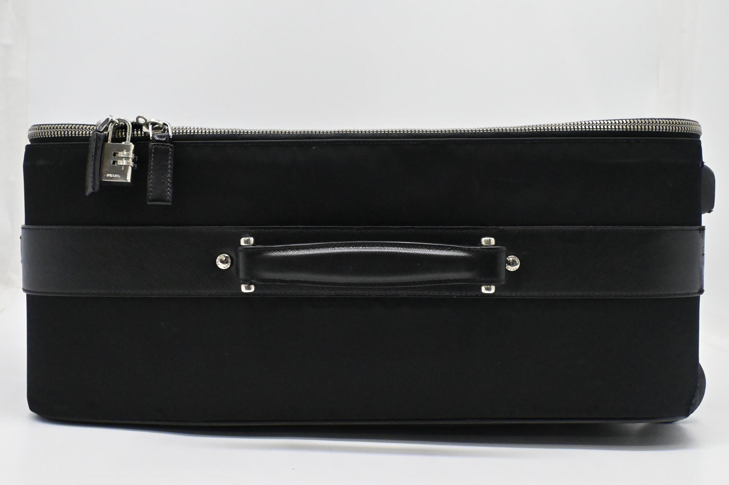 Prada Suitcase in Black Nylon Canvas