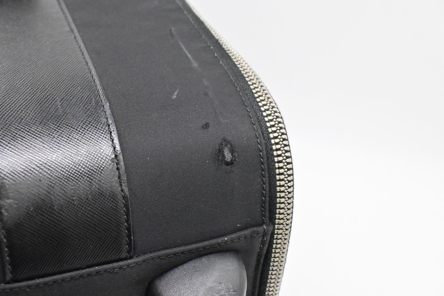 Prada Suitcase in Black Nylon Canvas