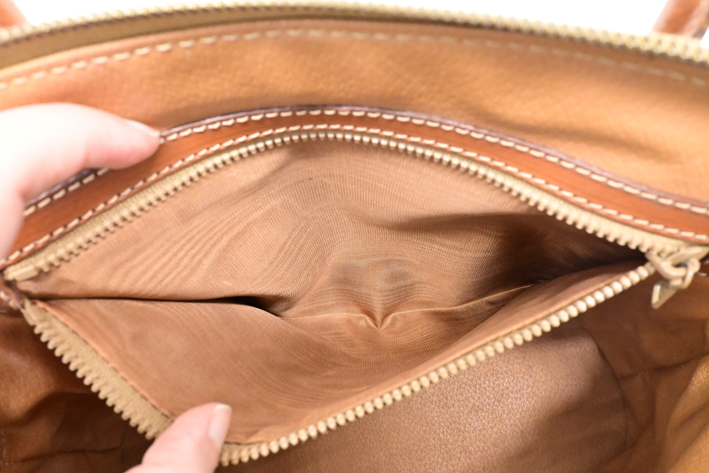 Celine Handbag in Brown Macadam Canvas