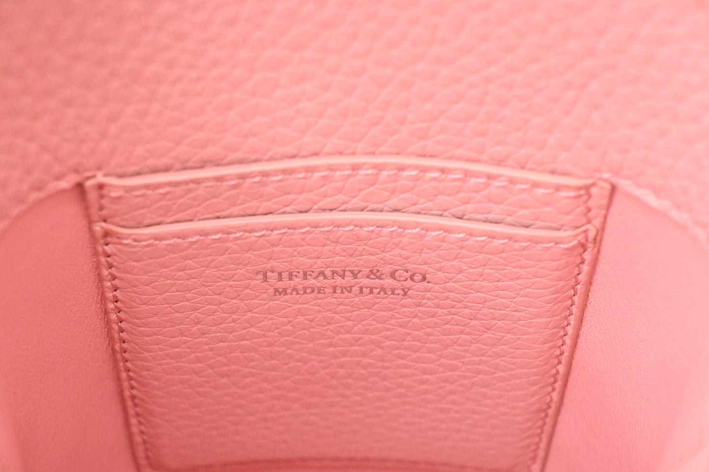 Tiffany & Co. Mini Crossbody Bag in Pink Leather