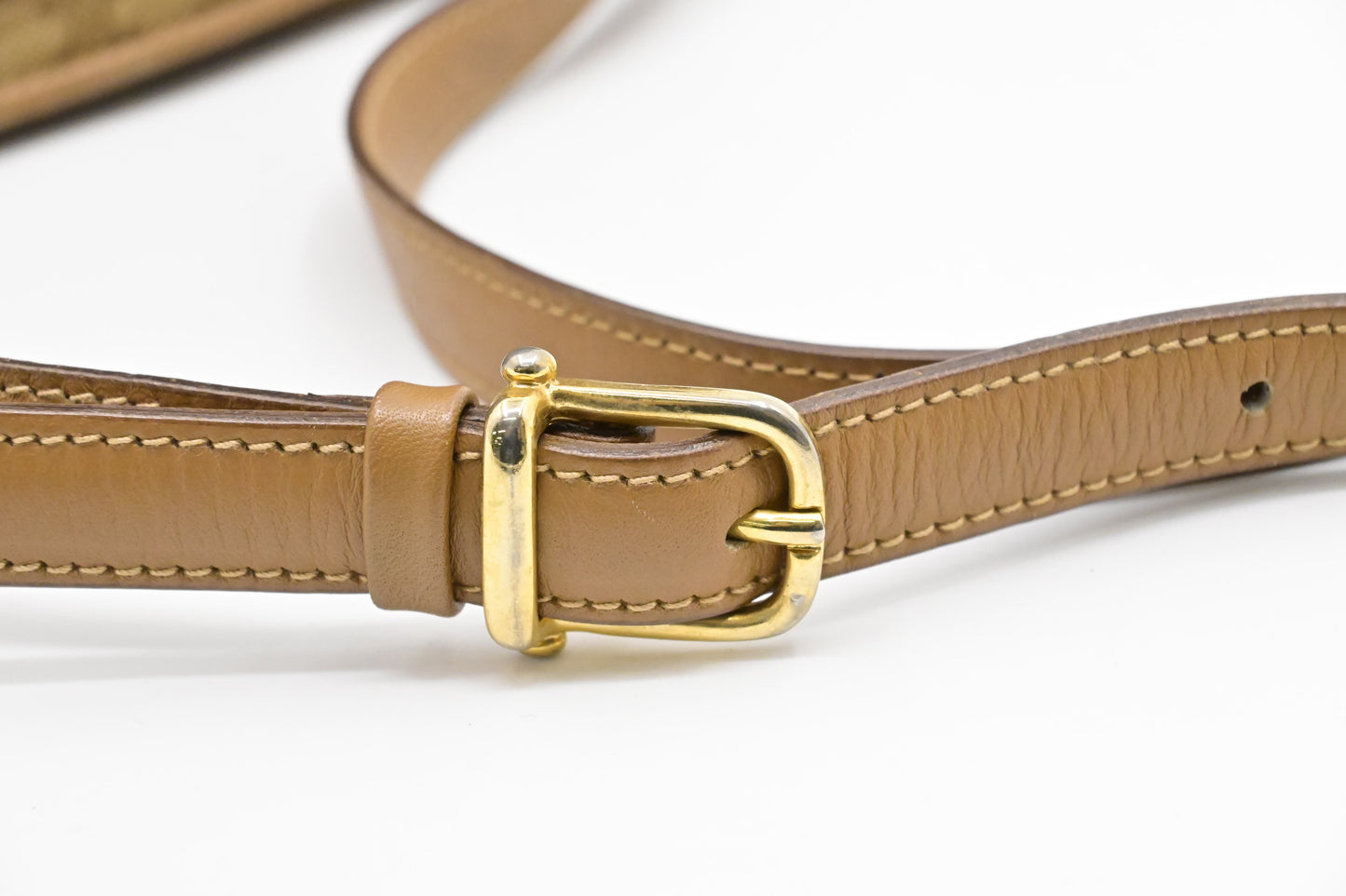 Celine Crossbody Bag in Brown Triomphe Coated Canvas