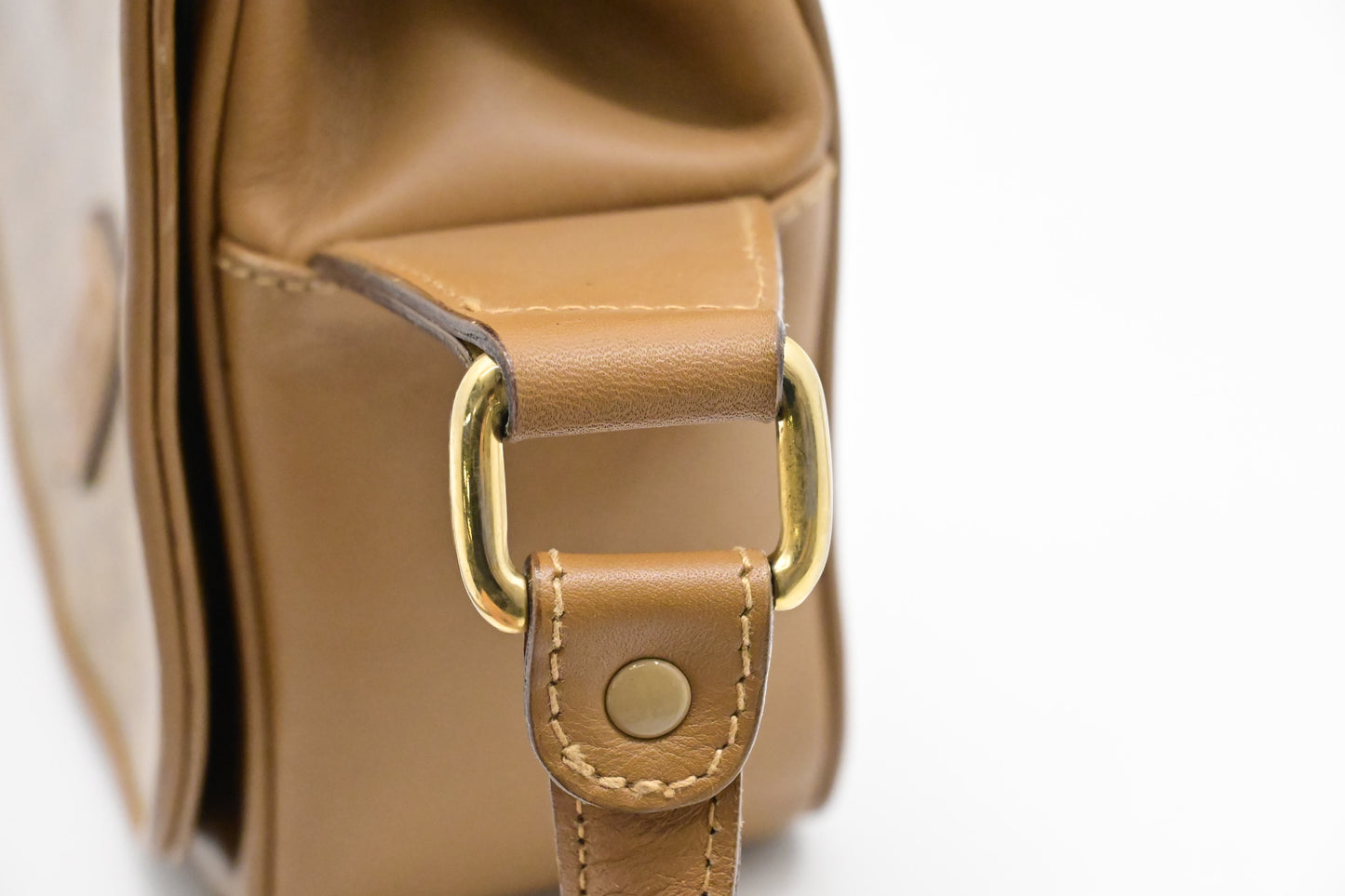 Celine Crossbody Bag in Brown Triomphe Coated Canvas