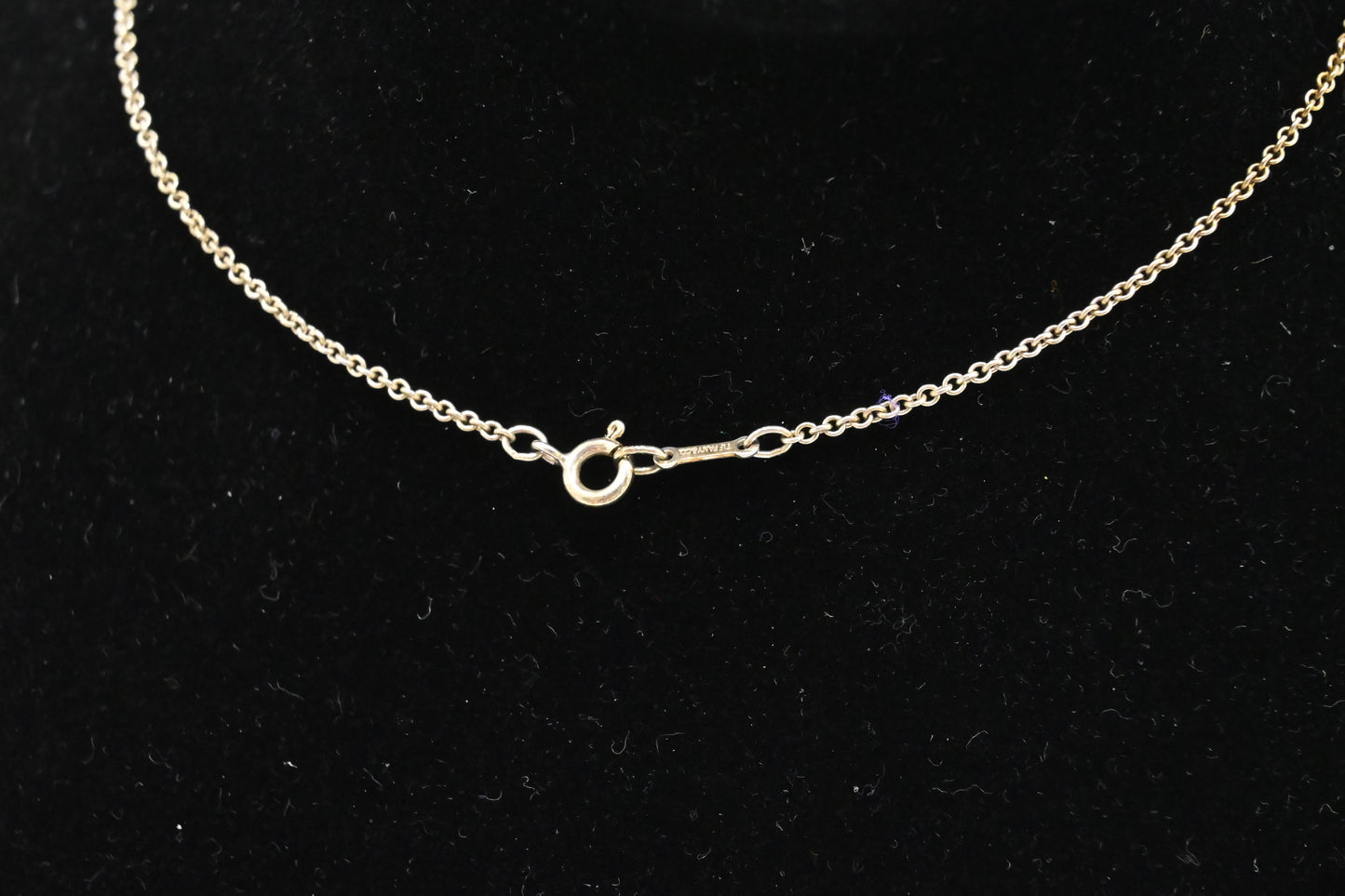 Tiffany & Co. Open Heart Necklace in Sterling Silver