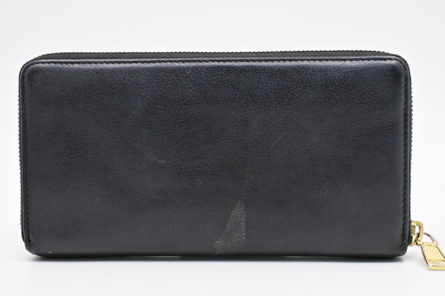 YSL Saint Laurent Long Zippy Wallet in Black Leather