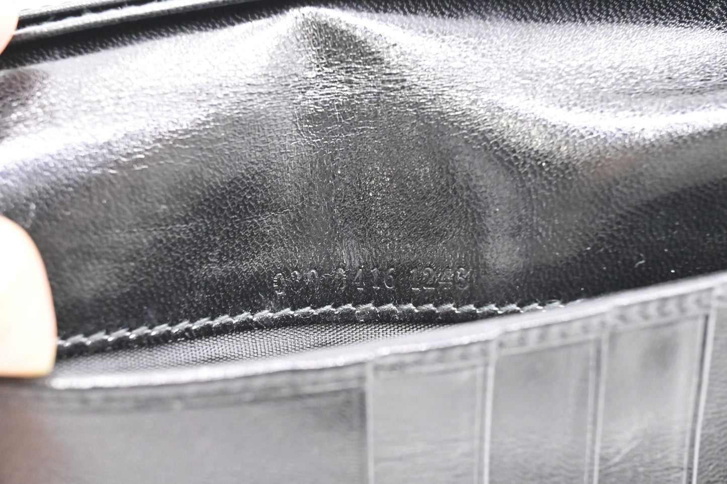 Gucci Bifold Wallet in Black Leather