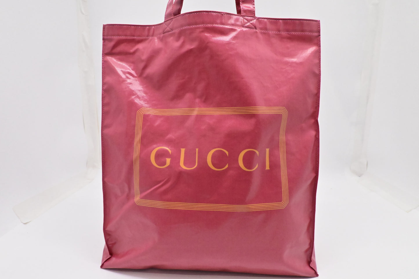 Gucci Montecarlo Vertical Tote in Glam Pink Crystal Coated Canvas