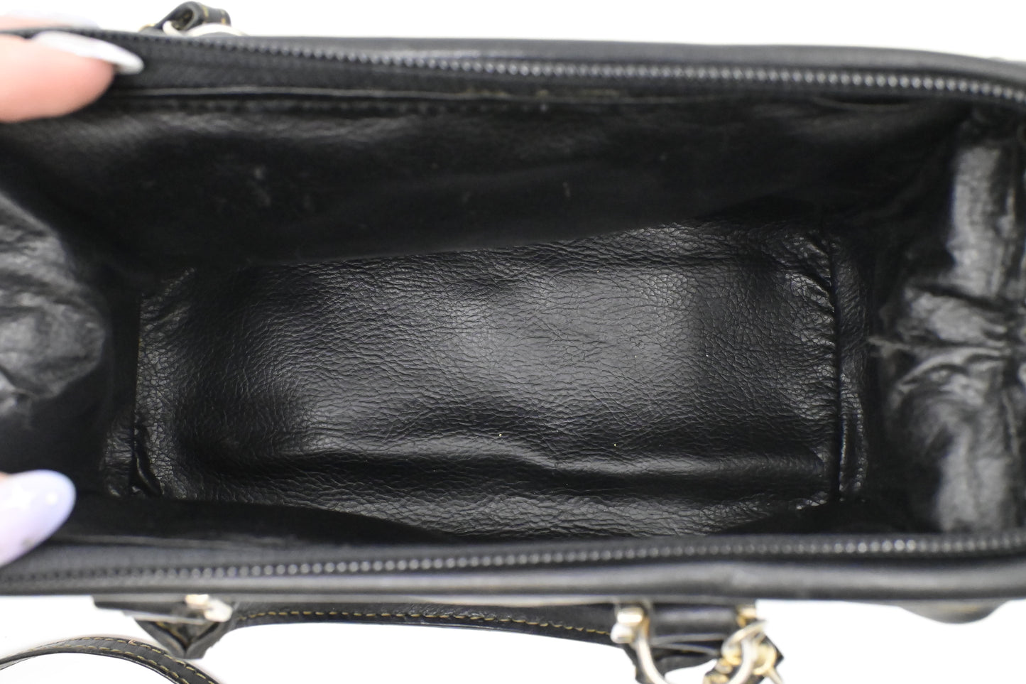 Fendi Mini Boston Bag in Zucca Coated Canvas