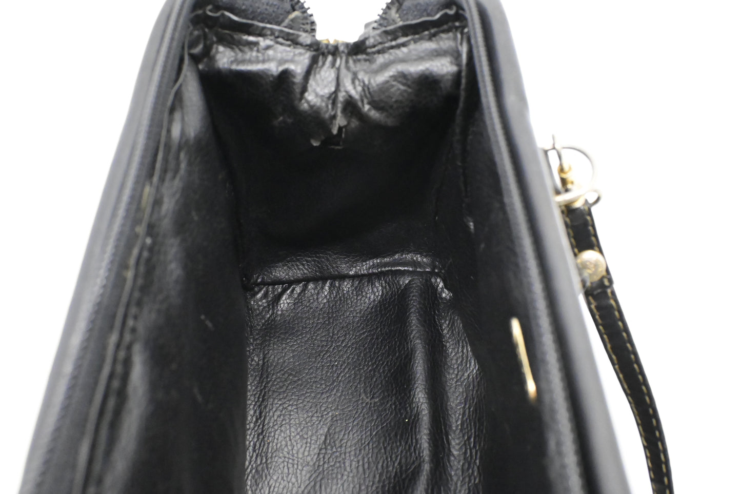 Fendi Mini Boston Bag in Zucca Coated Canvas