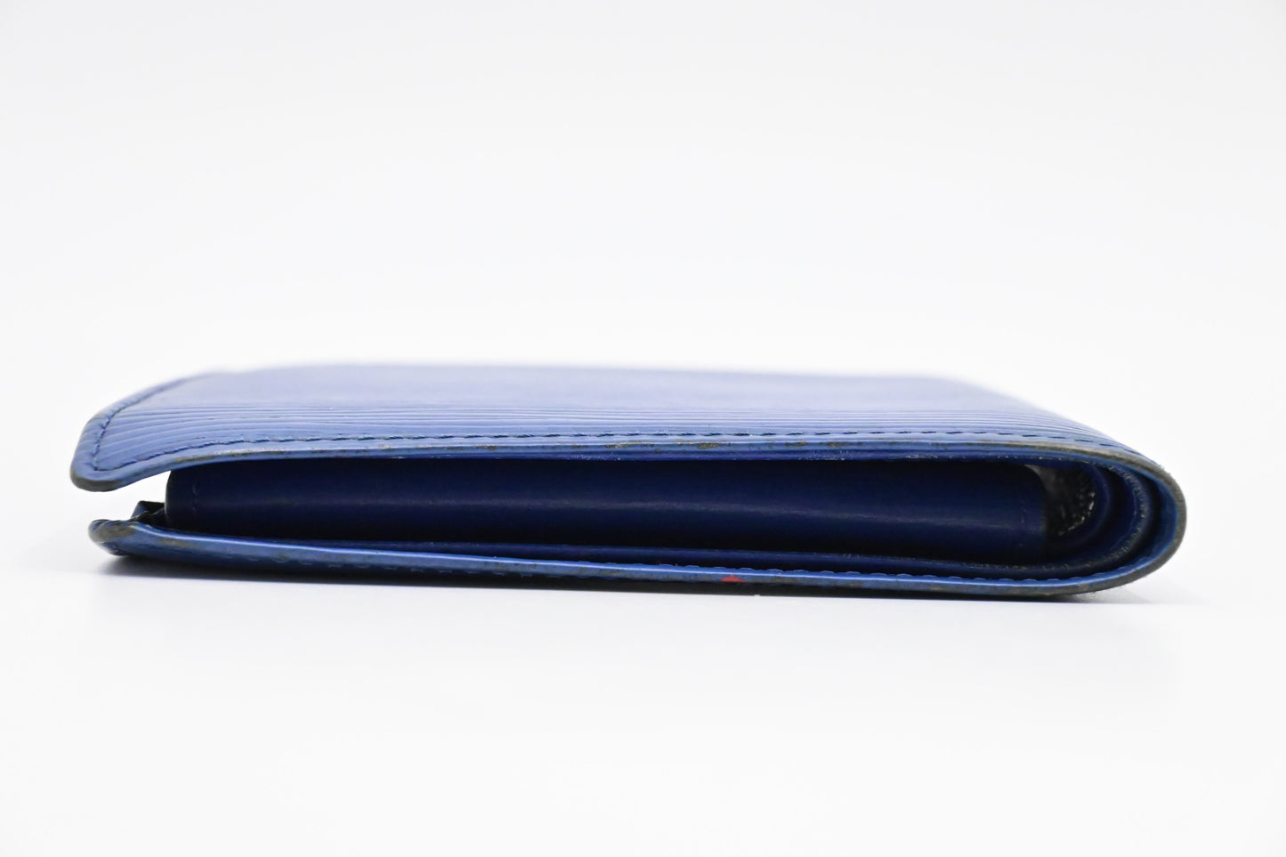 Louis Vuitton Marco Wallet in Blue Epi Leather