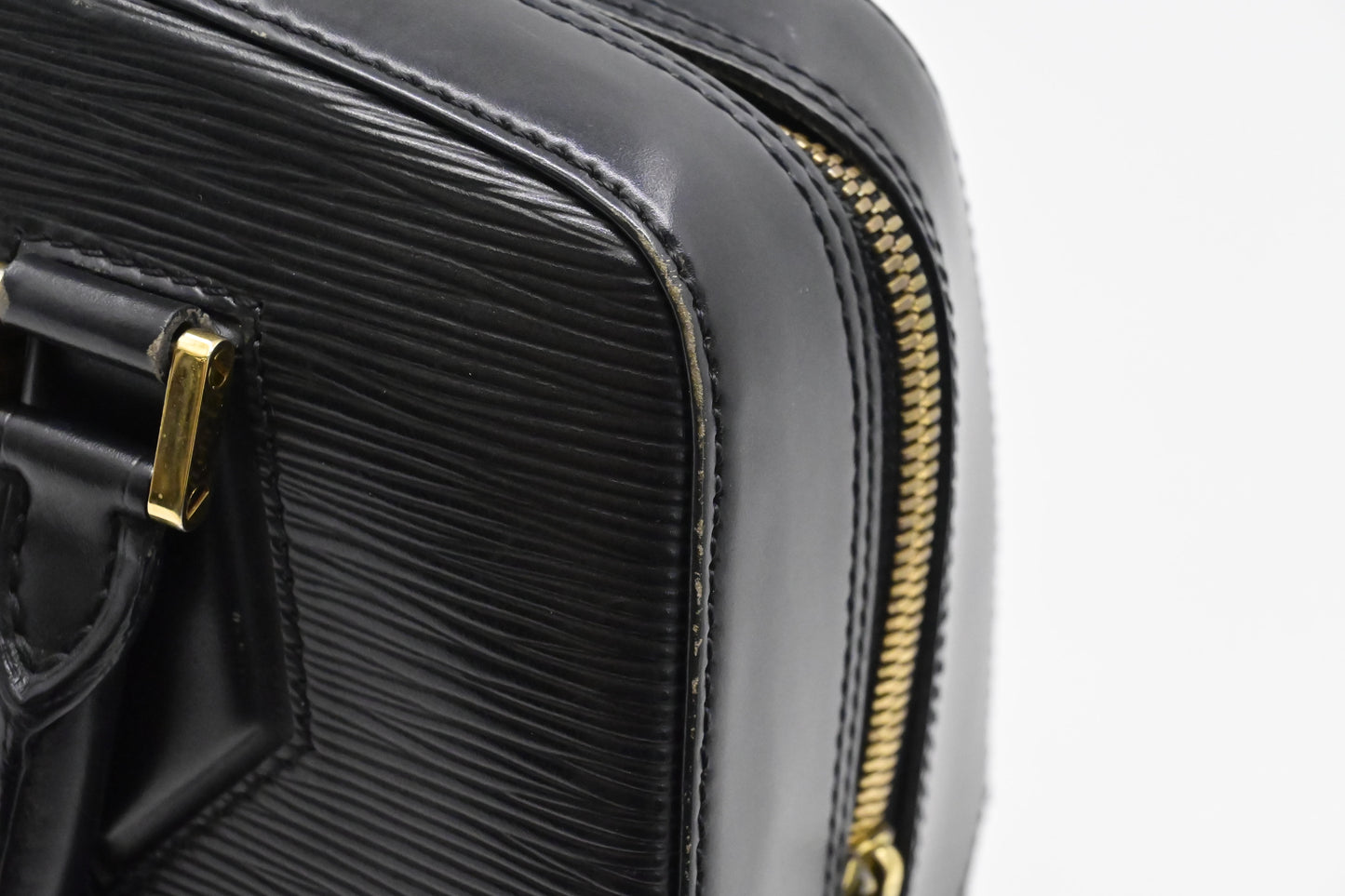 Louis Vuitton Sablon in Black Epi Leather