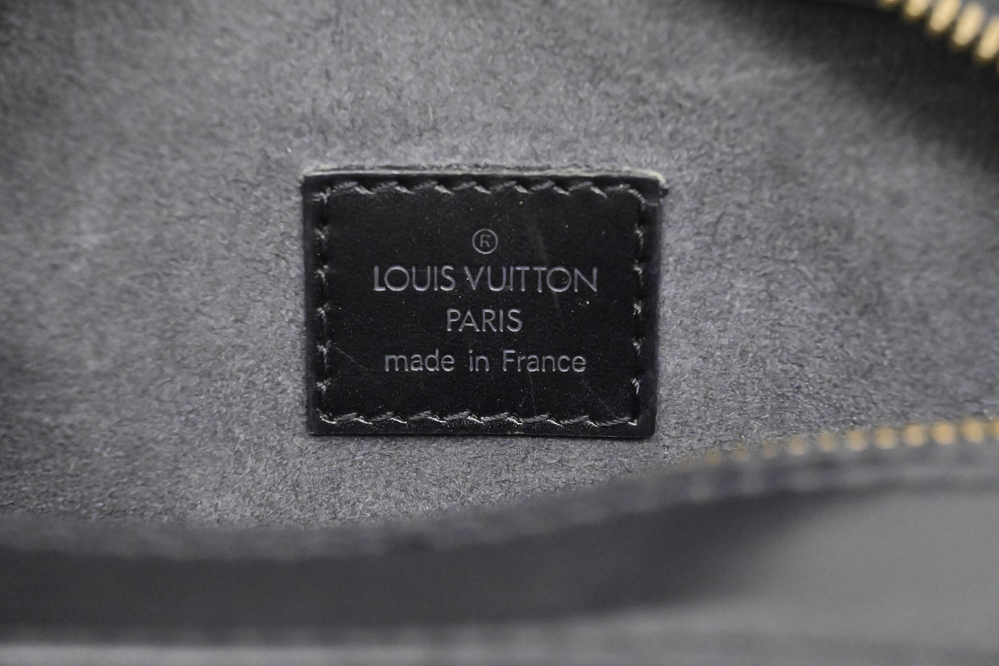 Louis Vuitton Sablon in Black Epi Leather