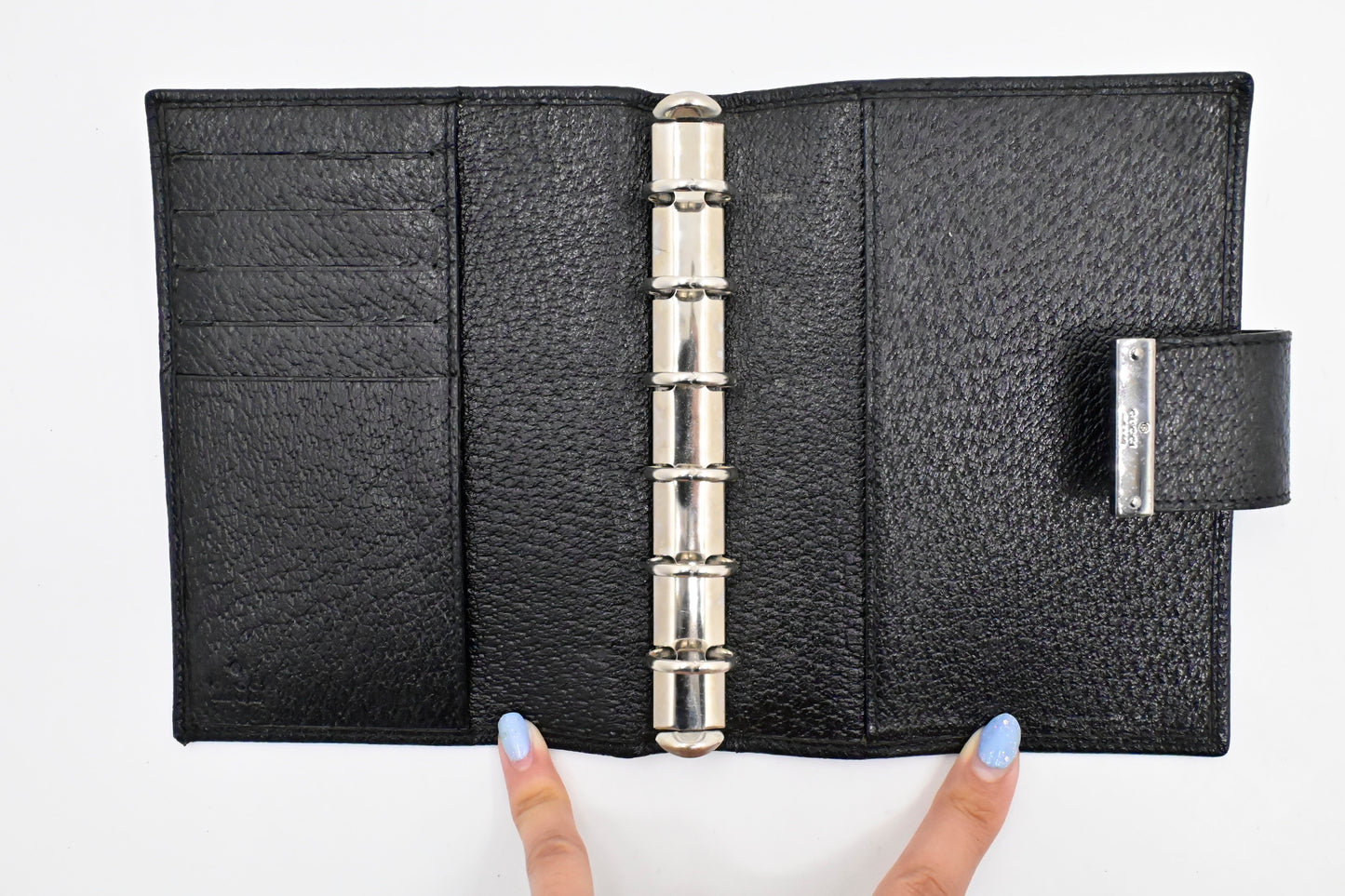 Gucci Agenda in Black Leather