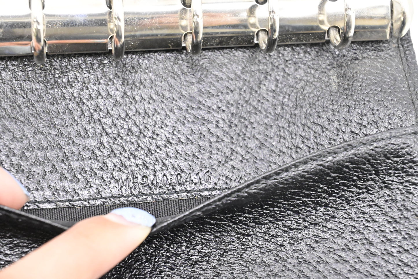 Gucci Agenda in Black Leather
