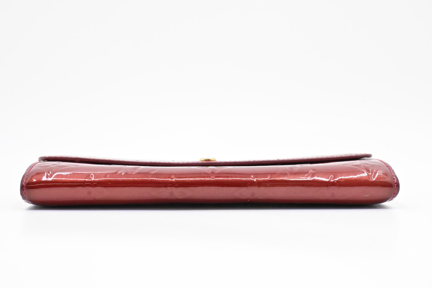 Louis Vuitton Sarah Wallet in Red Vernis Leather