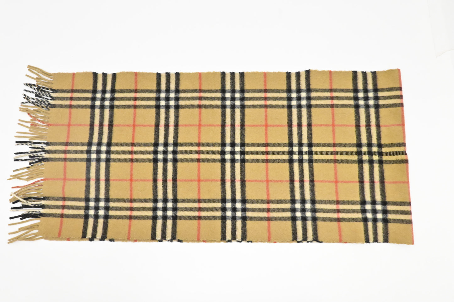 Burberry Scarf in Beige Cashmere
