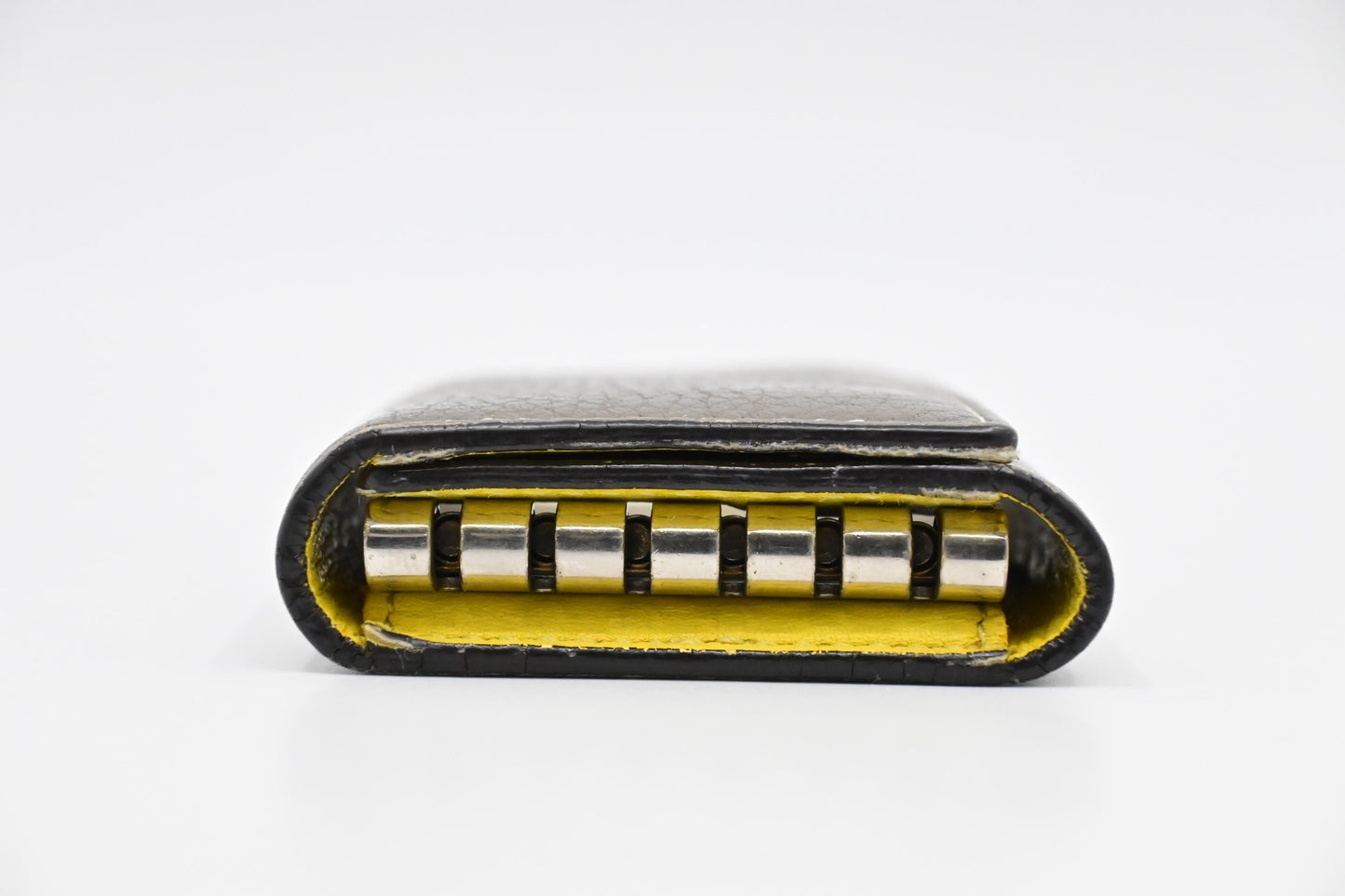 Celine 6 Key Case in Greige Leather