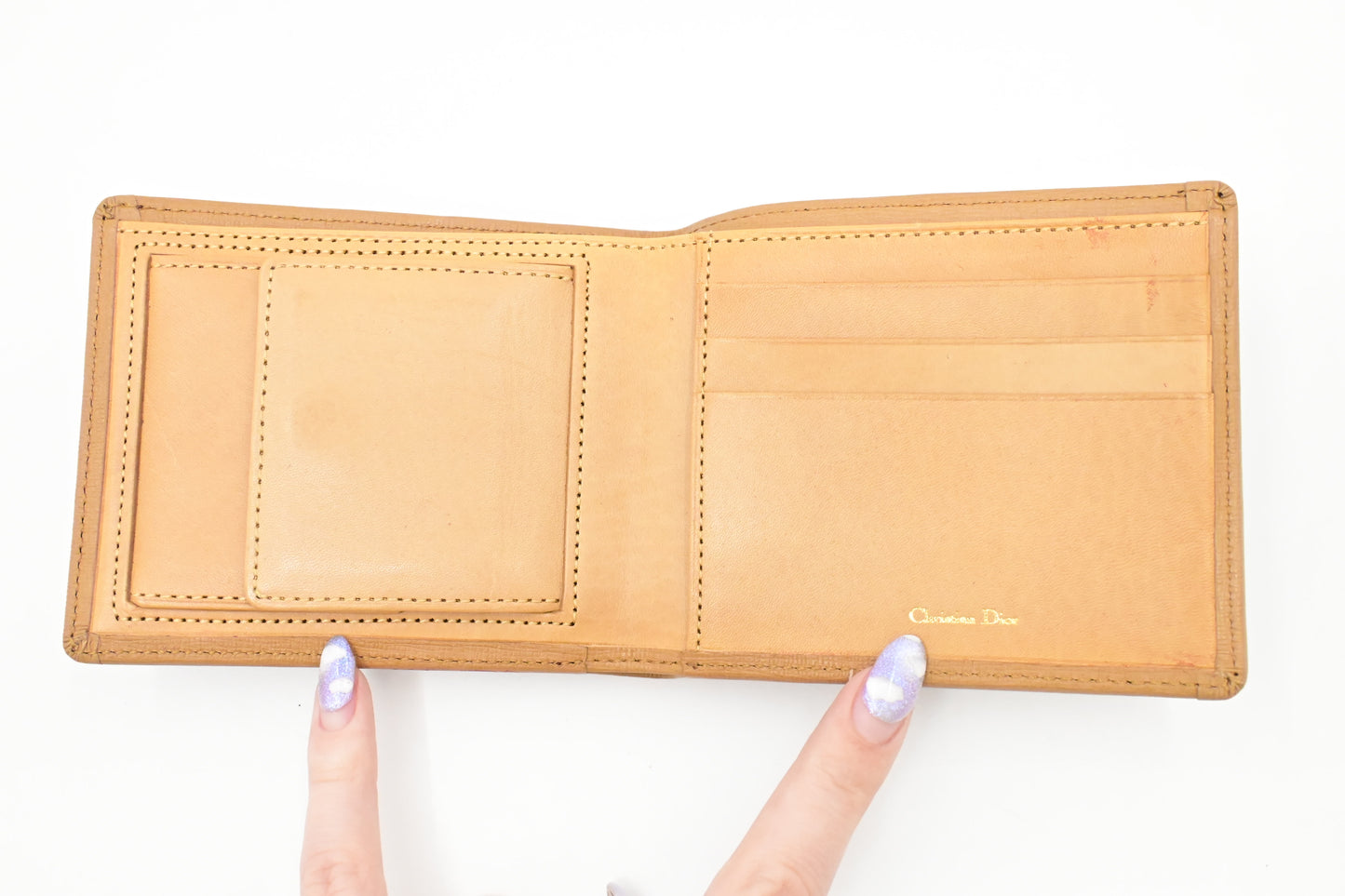 Dior Bifold Wallet in Multicolor Coated Canvas