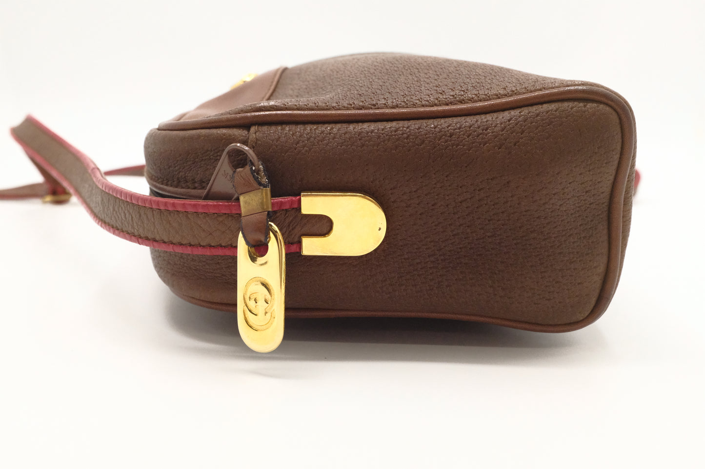 Gucci Crossbody Bag in Brown Leather