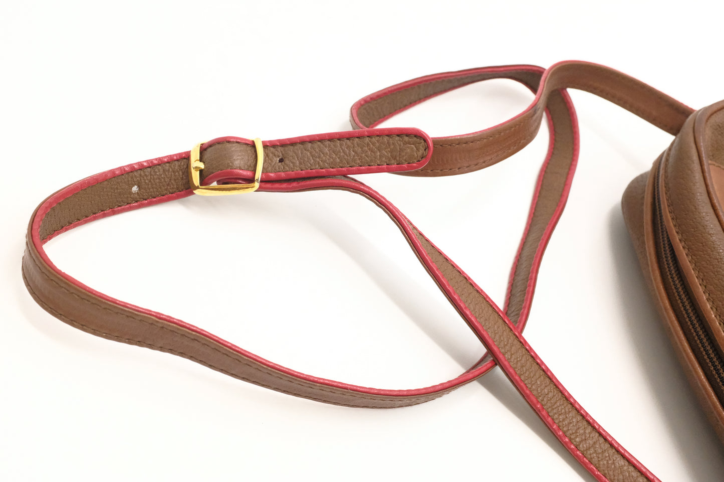 Gucci Crossbody Bag in Brown Leather