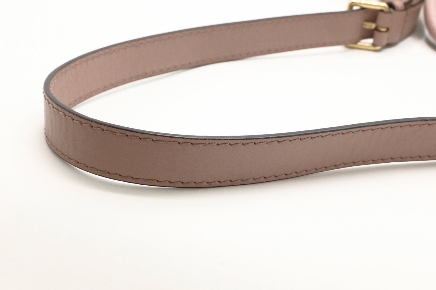 Gucci Boston Bag in GG Canvas & Light Pink Leather