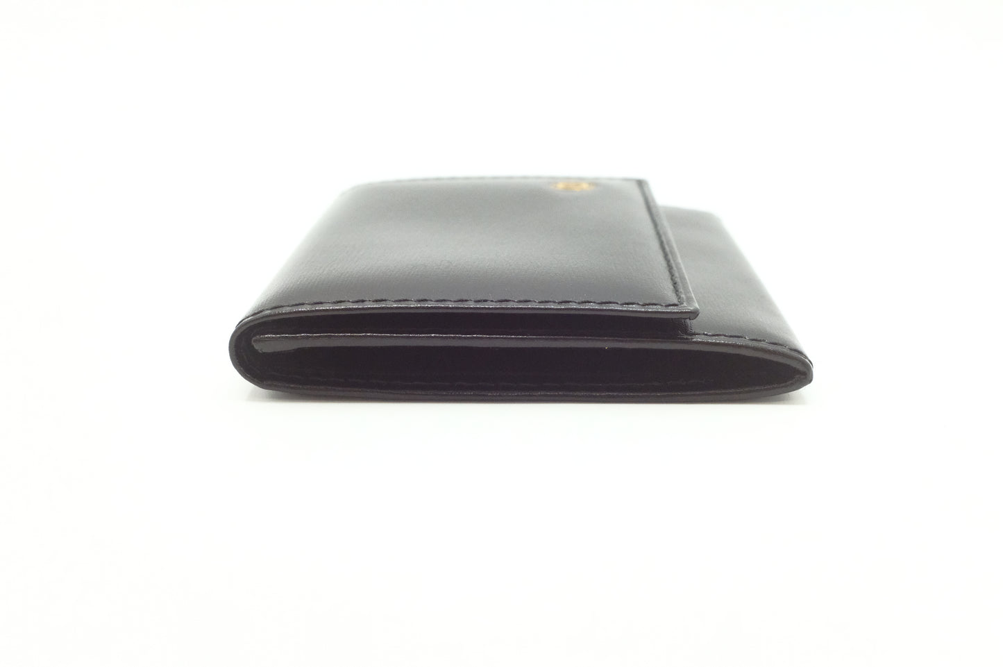 Cartier Coin Case in Black Leather