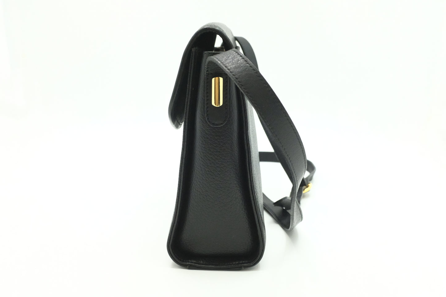 Burberry Shoulder Bag in Black Leather